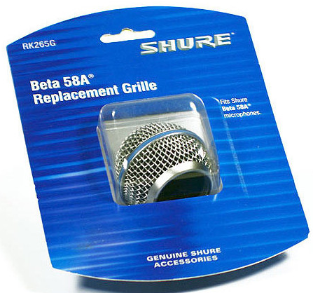 SHURE RK244G Rejilla de recambio para Beta58A RK244G