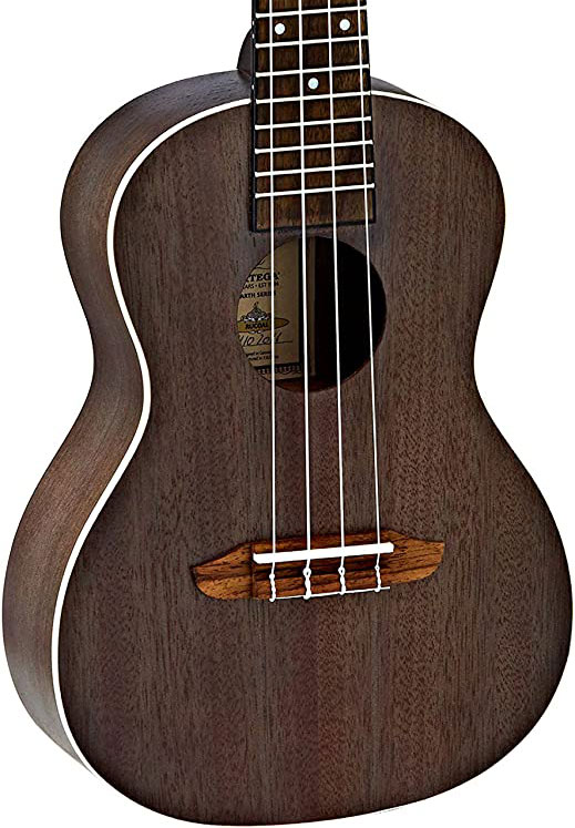 Ortega Rucoal Ukelele de Concierto See Thru Black RUCOAL-STB