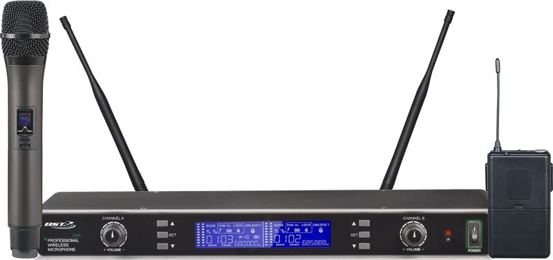 BST UDR300 Set Micrófono UHF UDR-300
