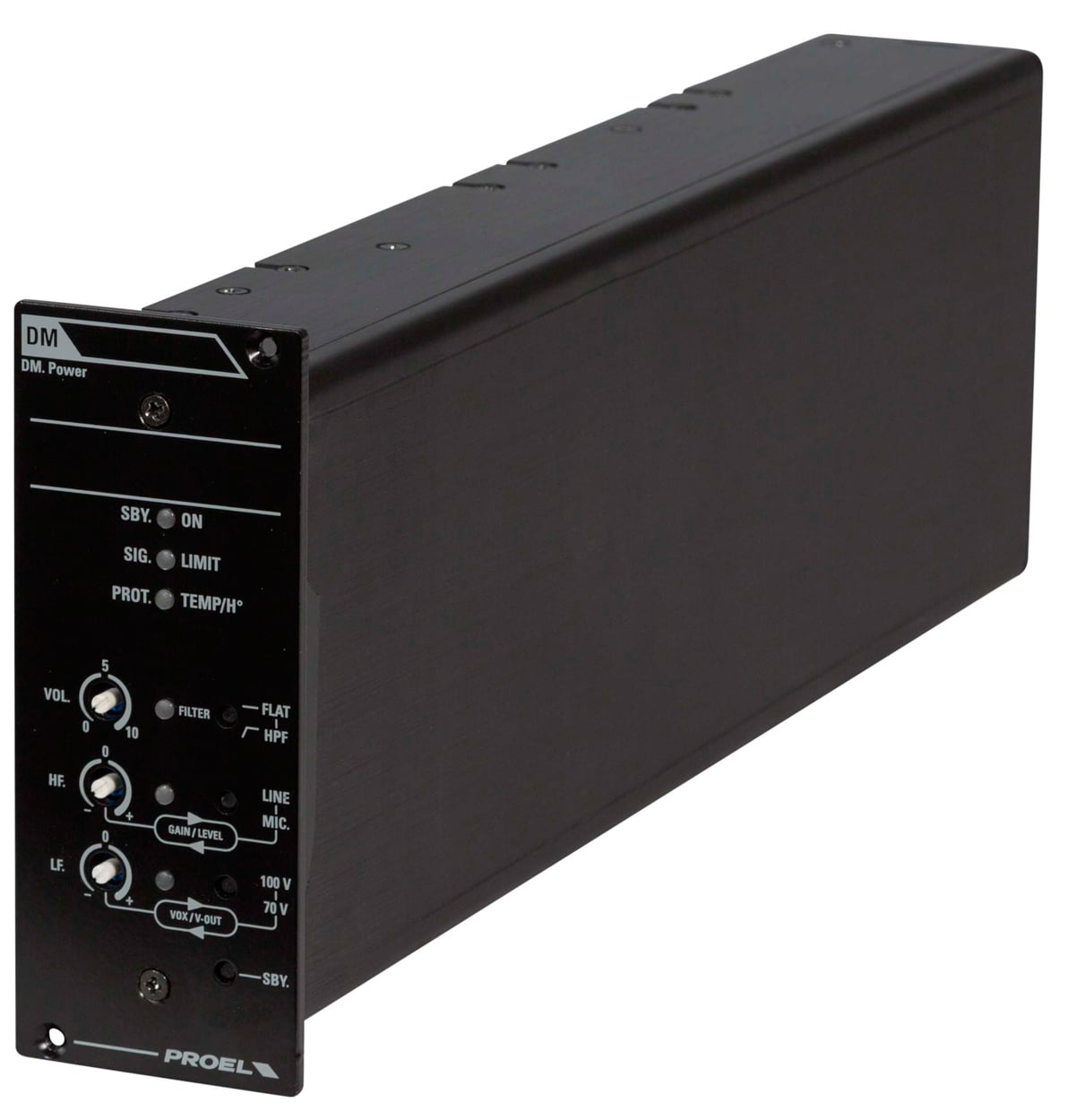 Proel PA DM250. Amplificador Modular de 250W PA DM250
