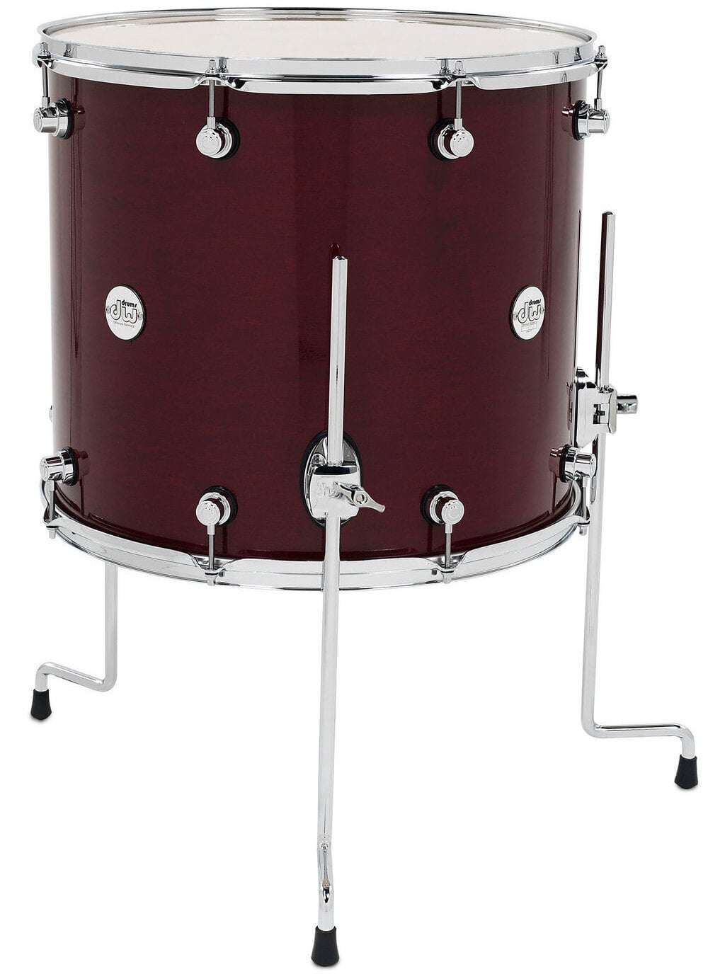 Drum Workshop DDLG1618TTCS Tom Base Design Cherry Stain DDLG1618TTCS