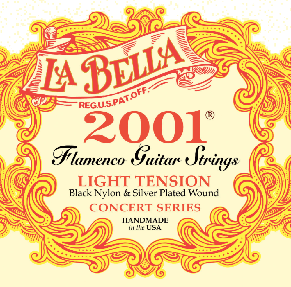 La Bella B2001L Juego De Cuerdas Para Clásica Tensión Ligera B2001L