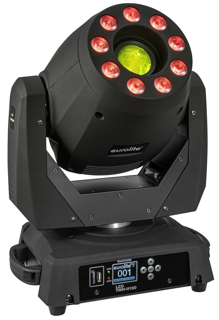 Eurolite LED TMH-H180 Cabeza Móvil Spot/Wash TMH-H180