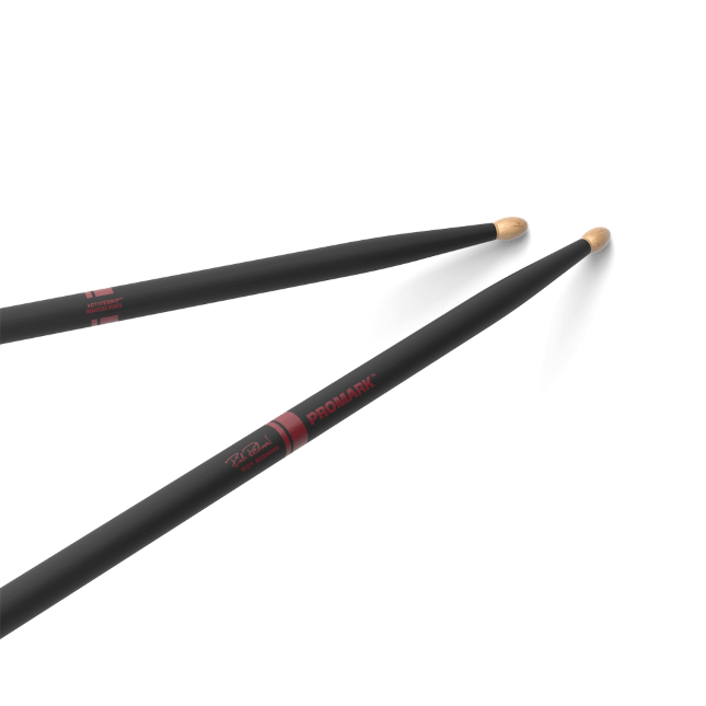 ProMark TXRRW-AG Baqueta Rich Redmond ActiveGrip 595 Nogal americano. Punta redonda de madera TXRRW-AG