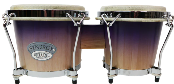 Toca Percussion 2150-PF Bongos Synergy Deluxe Serie Purple Fade 2150-PF