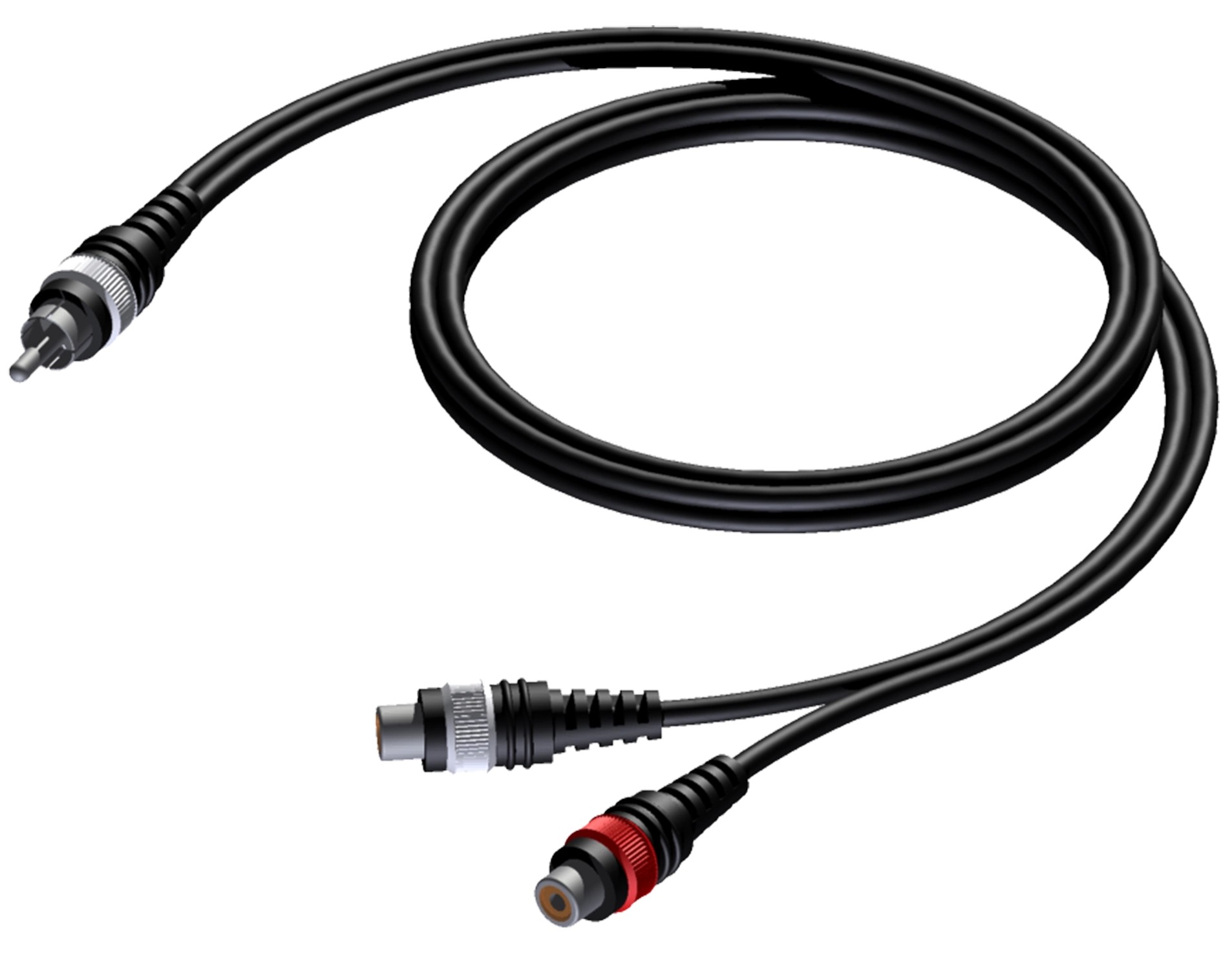 PROCAB CAB727/0.25 RCA/Cinch macho null