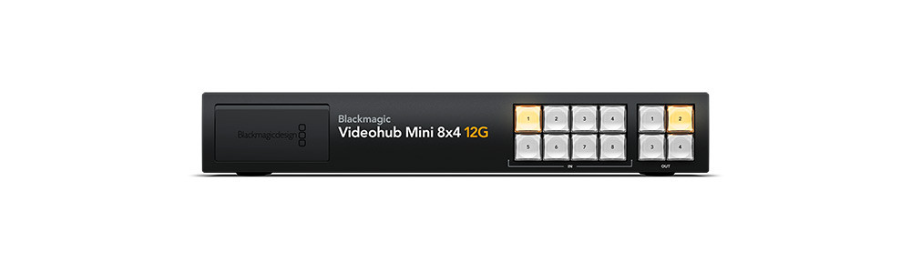 Blackmagic VHUBSMTK12G0804 Videohub Mini 8x4 12G VHUBSMTK12G0804