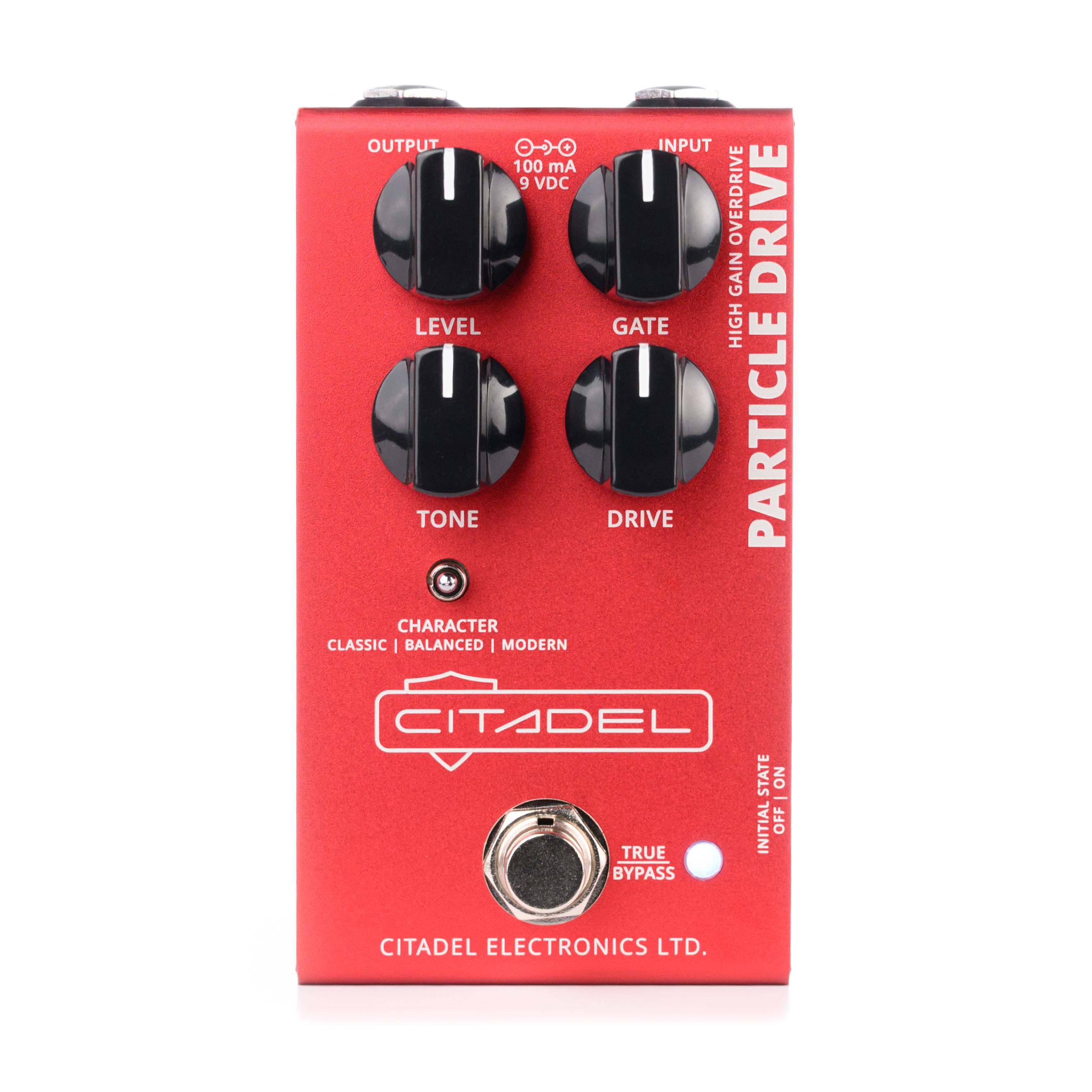 Citadel Particle Drive Distorsión para guitarra con noise gate integrada Particle Drive