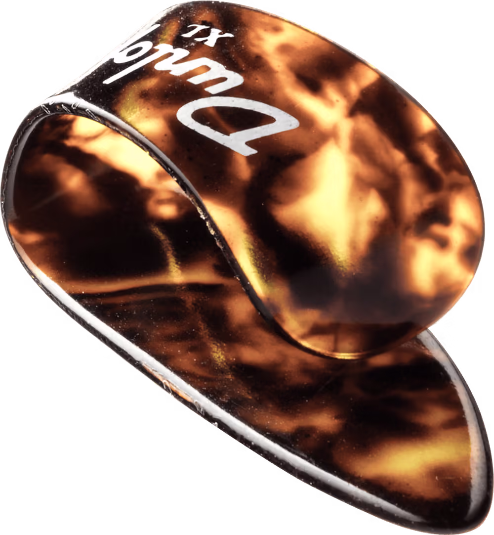 Dunlop Pack 4 Púas Dedo Talla Xl - Shell ADU9024P