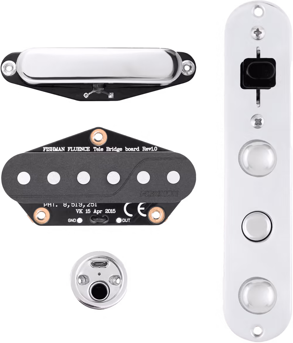 Fishman EFIPRFTELGK1 Set 2 Pastillas A/A Greg Kosh Humbucker - Negras EFIPRFTELGK1