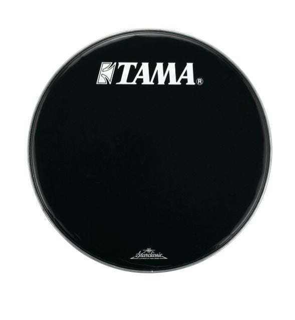 Tama BK22BMTT Parche frontal bombo 22" negro logo Starclassic BK22BMTT