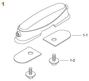 Tama MSL35 Fijación para caja SC145 / Artwood 5" 1/2, Cromado MSL35