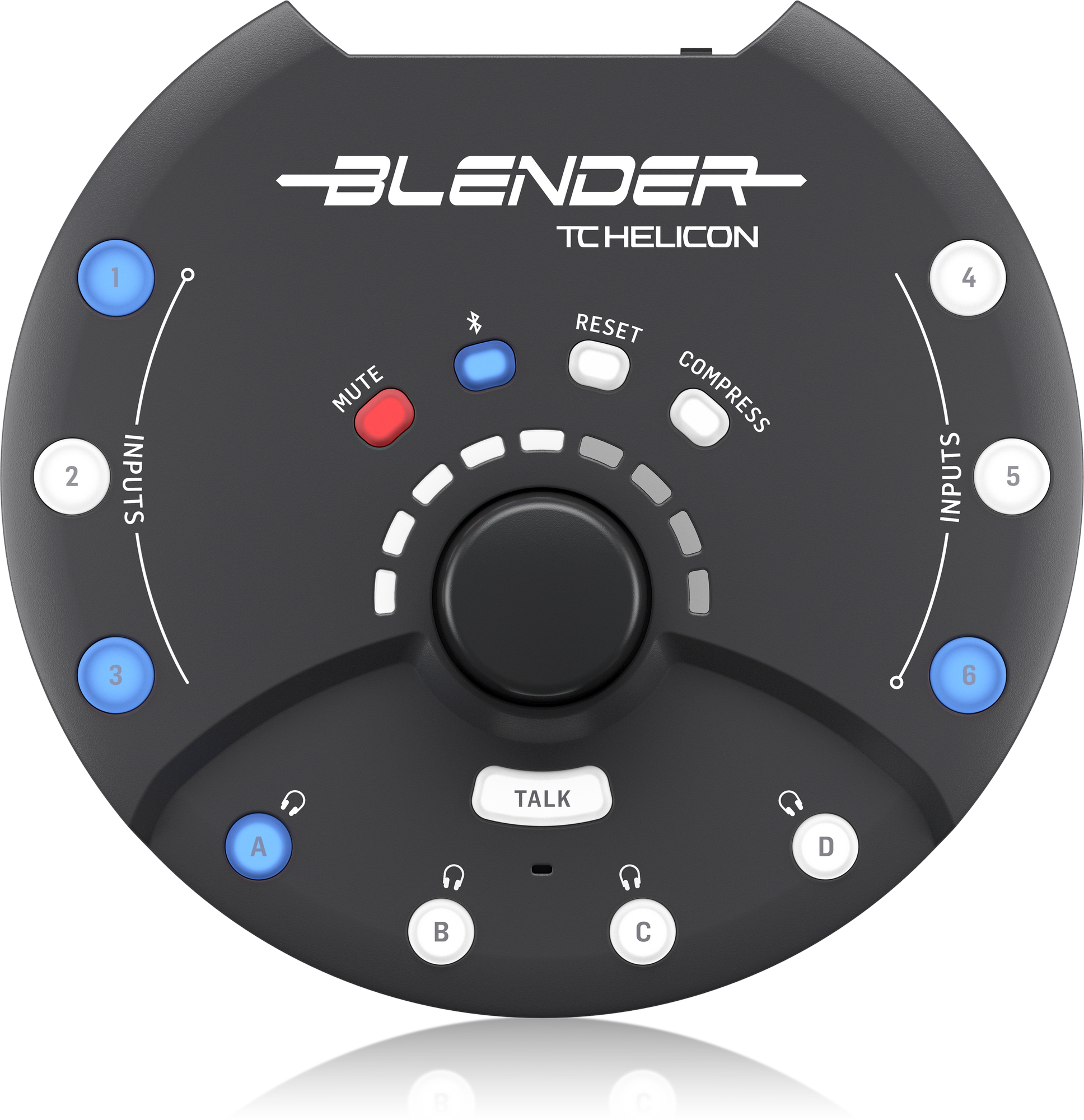 TC helicon BLENDER Mezclador 12 x 8 Stereo BLENDER