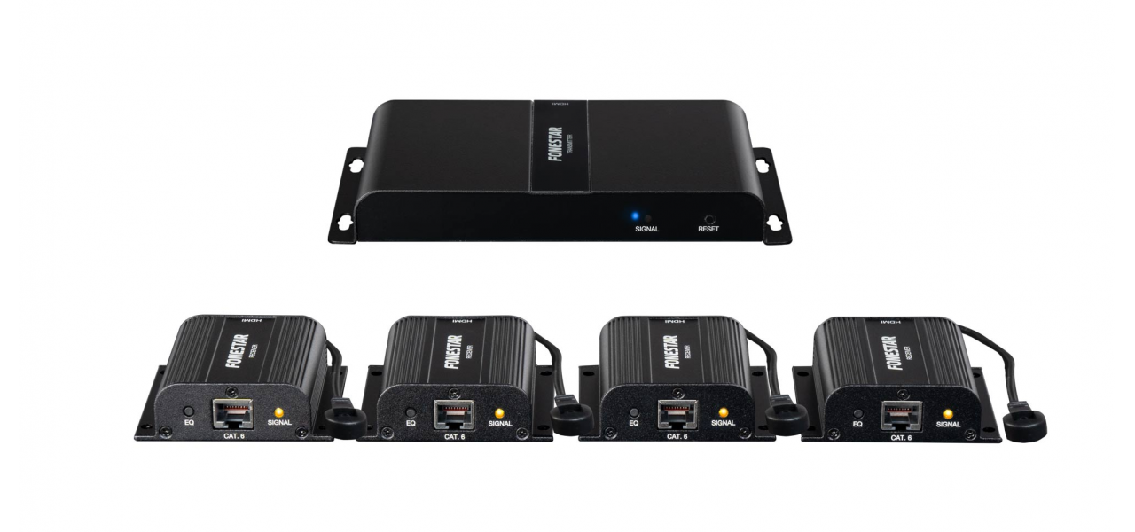 Fonestar FO-15CAT4E Distribuidor extensión HDMI 1 x 4 FO-15CAT4E