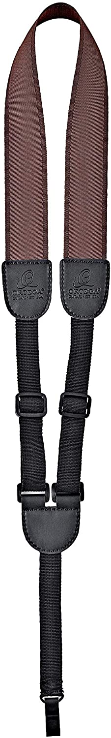 Ortega OUSHK-BR Correa para Ukelele Marrón OUSHK-BR