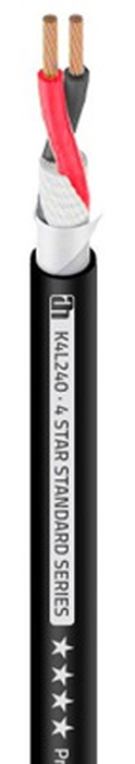 Adam Hall 4 STAR L 240 Cable de Altavoz 2 x 4,0 mm² 4 STAR L 240