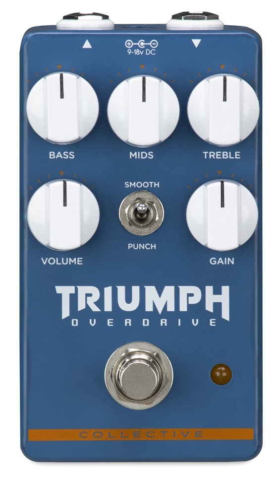 Wampler Triumph Collective Series Overdrive Pedal Guitarra Eléctrica Triumph