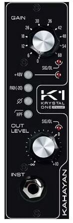 Kahayan Pro Audio K1 – KRYSTAL ONE 500 series K1 – KRYSTAL ONE 500 series preamp ​