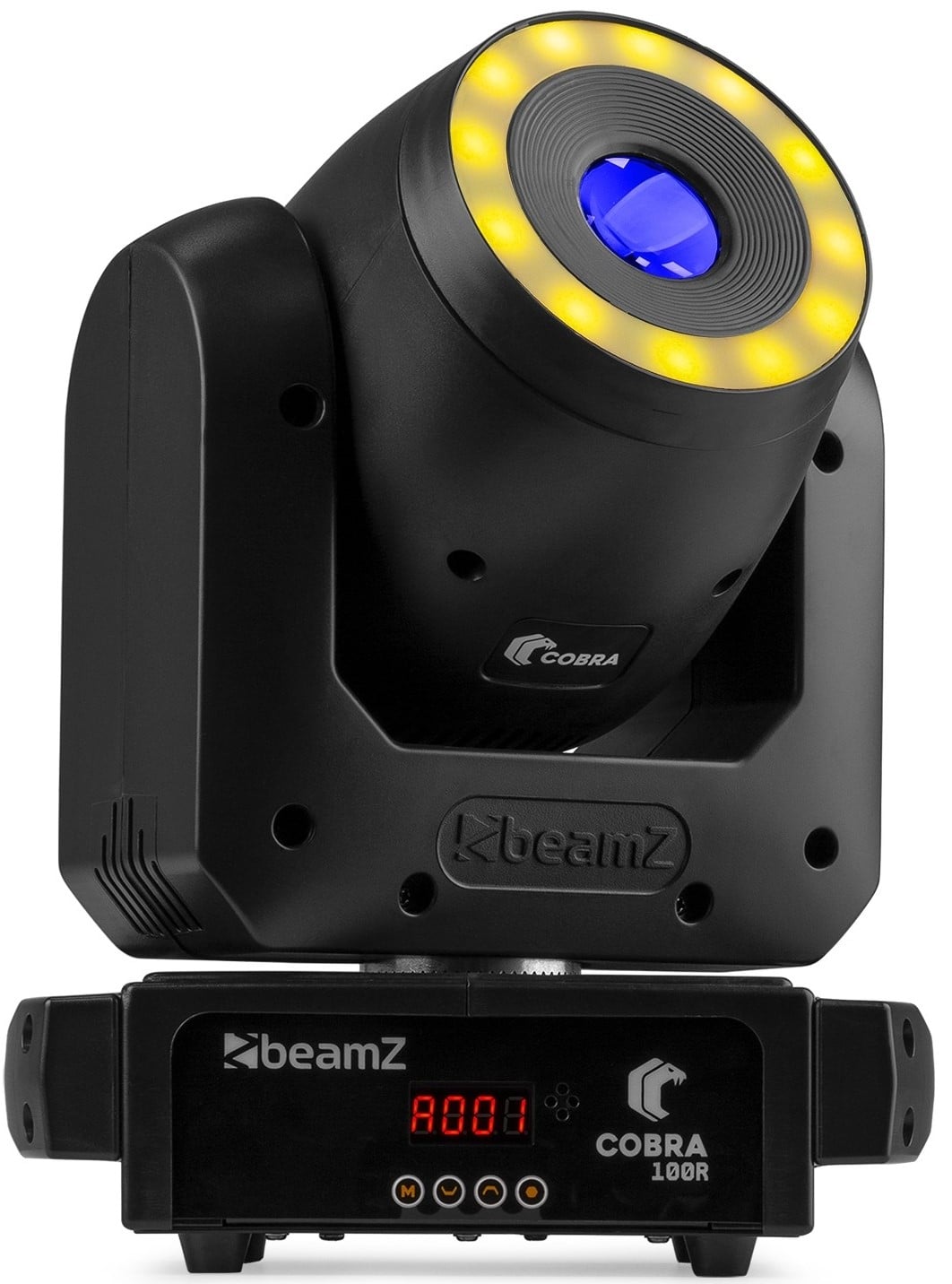 Beamz Cobra 100R Cabeza Móvil Spot COBRA 100R Spot 100W Mov.head+Ring