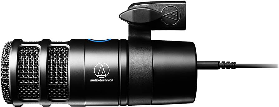Audio Technica AT-2040USB Micrófono Dinámico Hipercardioide para Podcast AT-2040USB