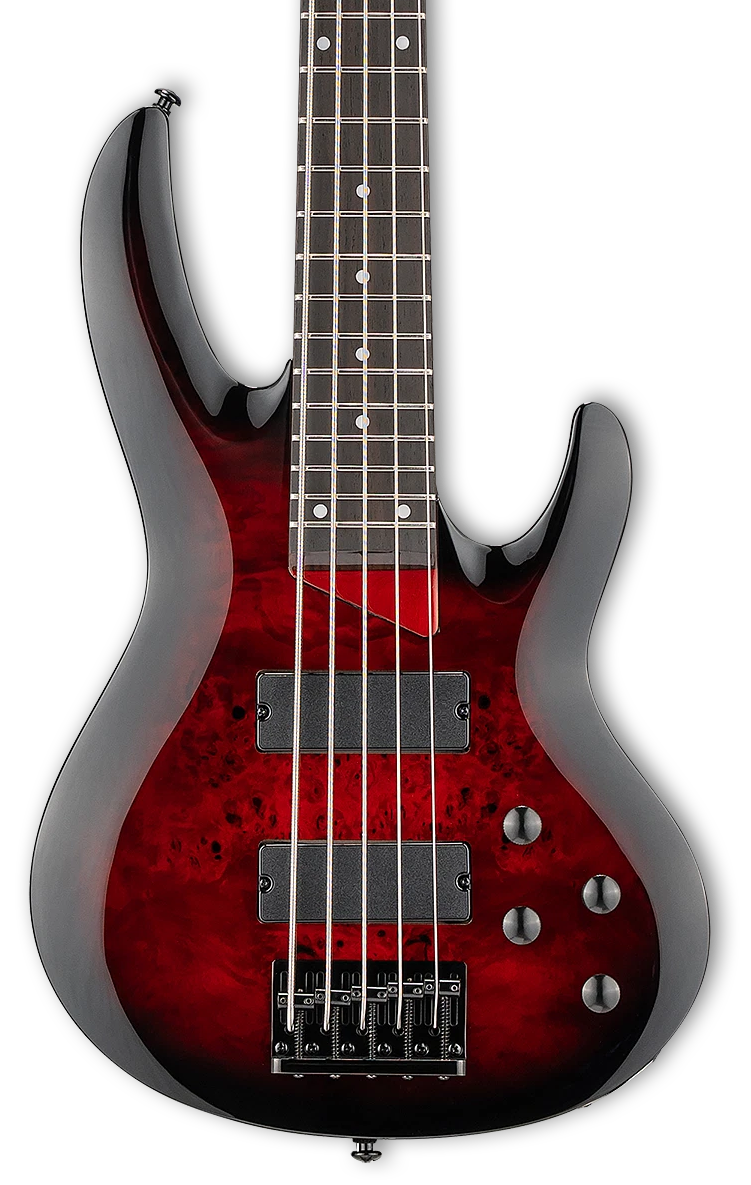 LTD B-205DX Red Burst Bajo Eléctrico B-205Dx Red Burst