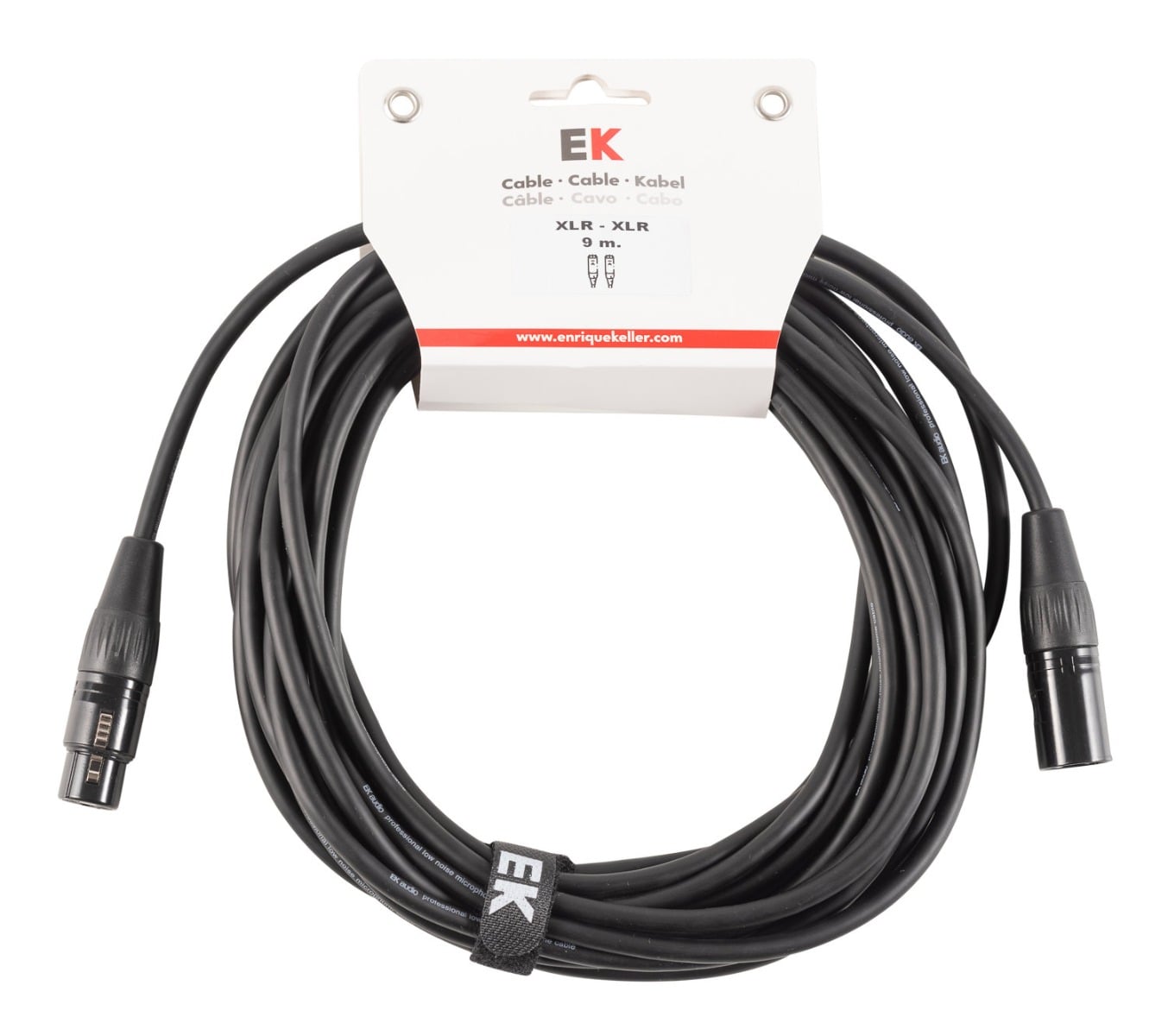 EK Audio Cable  Neutrik Para Micrófono Xlr/Xlr 9 M NXX0019