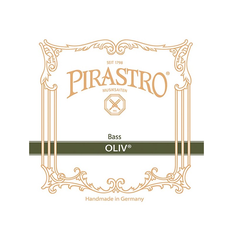 Pirastro Juego de cuerdas de contrabajo Oliv Orchestra Medium ACCCBPOJ