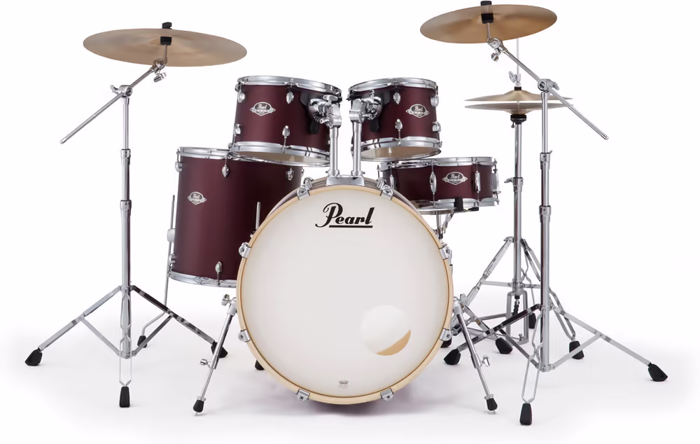 Pearl Kit Exx Export 2216B/1007T/1208T/1616F + 1455S + Herrajes 834 & Plato PPAEXX725SNBRC-864