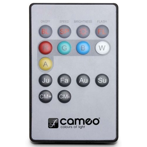 CAMEO CLPLFALT1REMOTE Mando Para Foco Flat Par Can FLAT PAR CAN REMOTE
