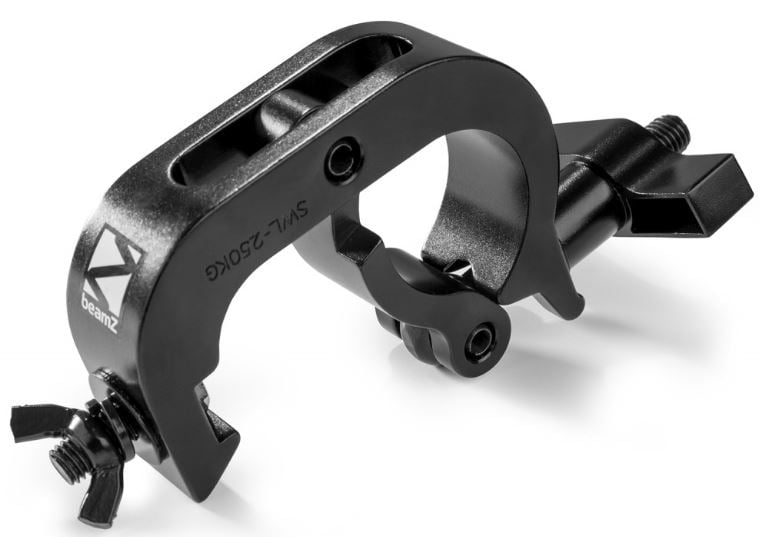 Beamz BC50B-250Q Garra De Gancho Slimline 250kg Negra 151424 BC50B 250Q
