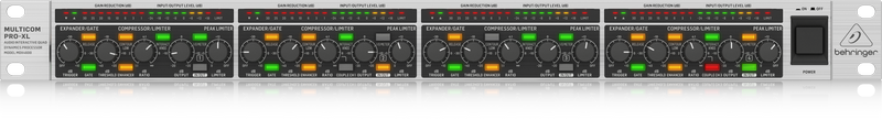 Behringer MDX4600 V2 Procesador Dinámico de 4 Canales MDX4600 V2