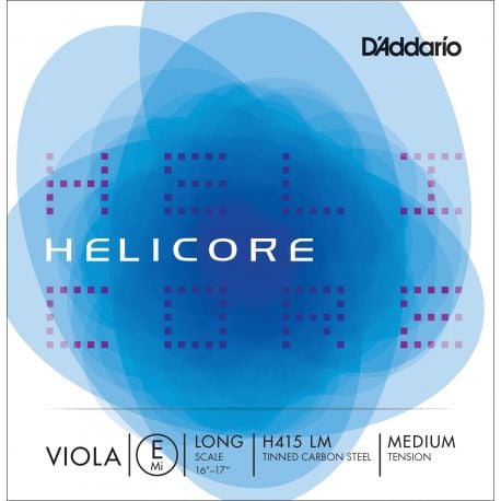 D´addario H415 Cuerda Helicore para viola Mi (E), escala larga H415 Helicore Viola E