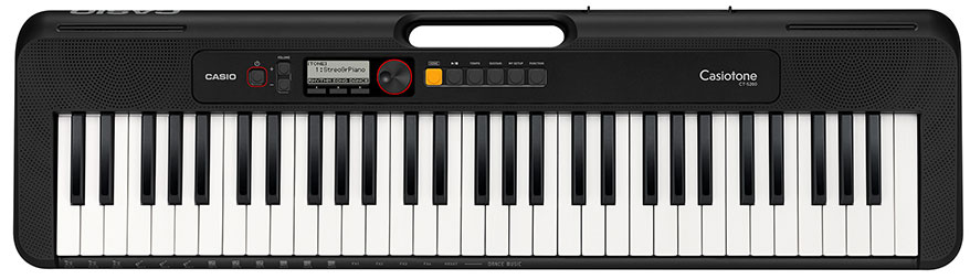 CASIO CT-S200 BK CASIOTONE Teclado de 61 Teclas. Alimentador Incluido ( REACONDICIONADO ) CT-S200BK teclado