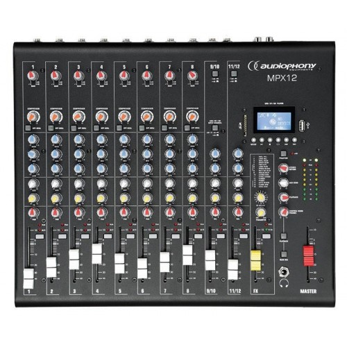 Audiophony MPX-12 Mezclador MPX-12