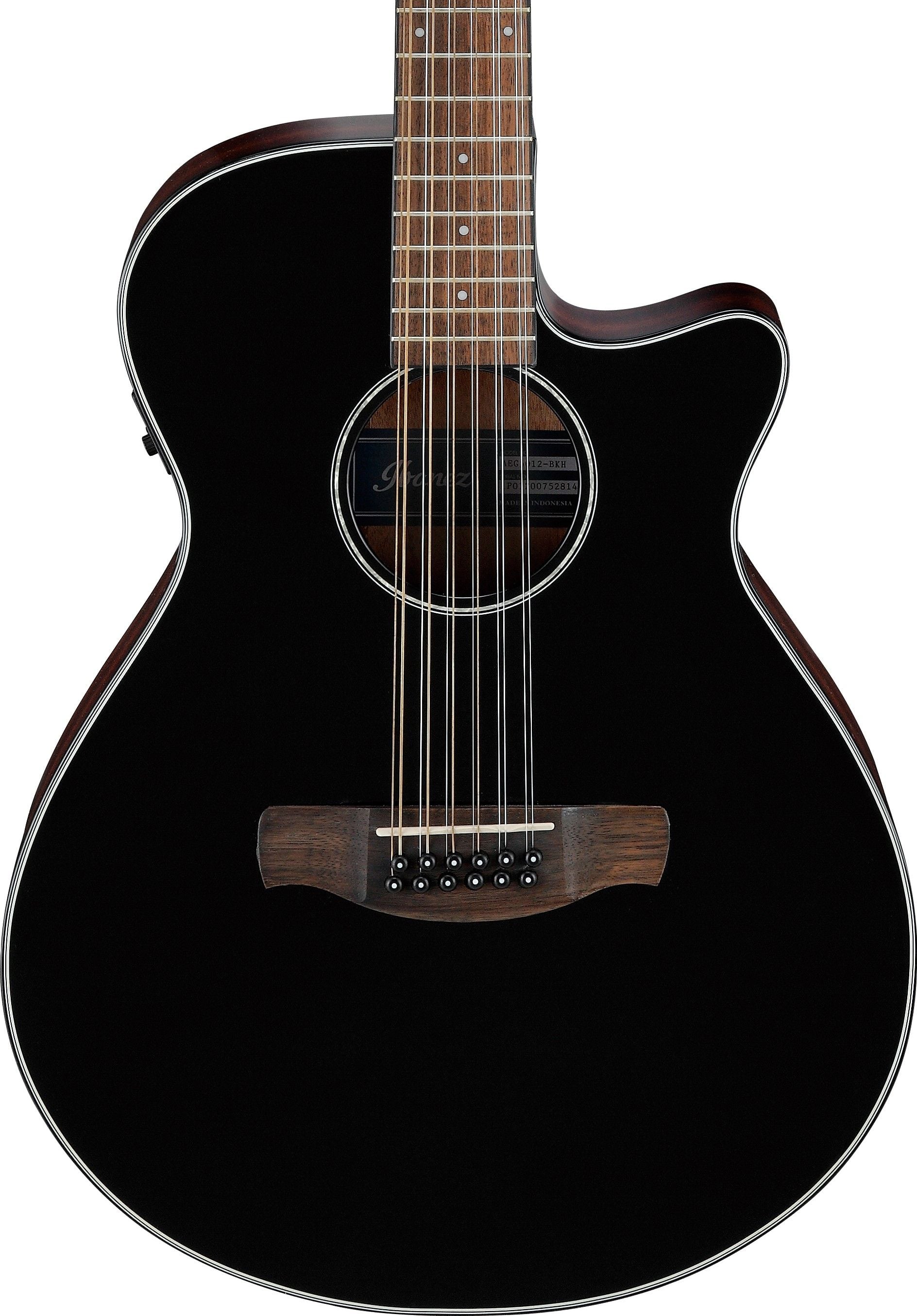 Ibanez AEG5012BKH Guitarra Acústica Black High Gloss AEG5012-BKH
