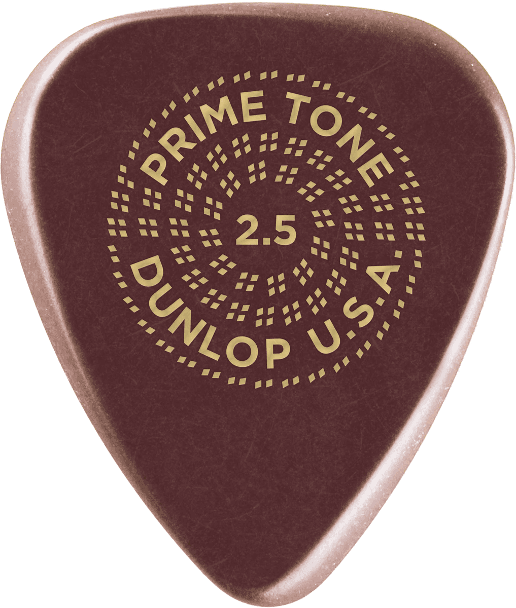 Dunlop Primetone Standard Mooth de 2,50 mm Pack 12 Un. 511R250