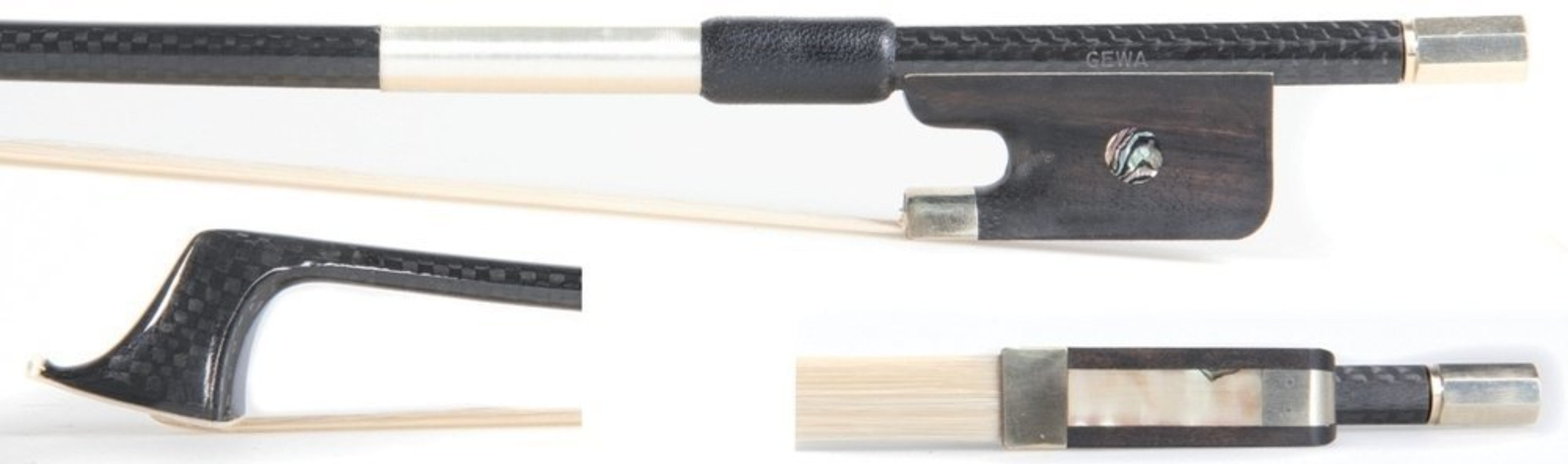 Gewa Arco para Cello de Fibra de Carbon Avanzado 4/4 Arco para Cello de Fibra de Carbon Avanzado 4/4