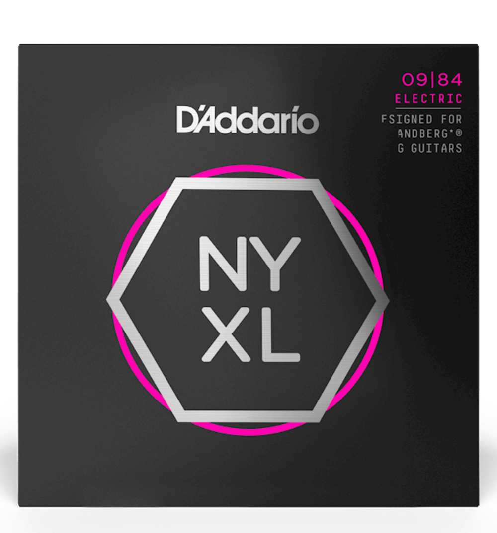 D Addario NYXL0984 Cuerdas de Guitarra Eléctrica Strandberg de 8 Cuerdas Ligeras Personalizadas NYXL0984