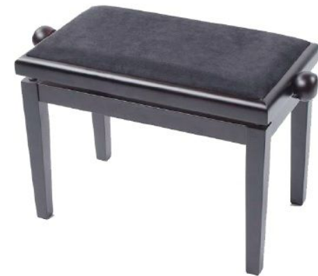 Amadeus PB003 Banqueta Regulable Para Piano Palosanto Mate PB003