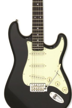 Aria Stg62Bk Guitarra Eléctrica Stg-62 Negra STG62BK