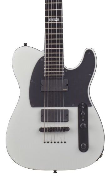 ESP EII E-II T-B7 Baritone Snow White Guitarra Eléctrica E-II T-B7 BARITONE SNOW WHITE
