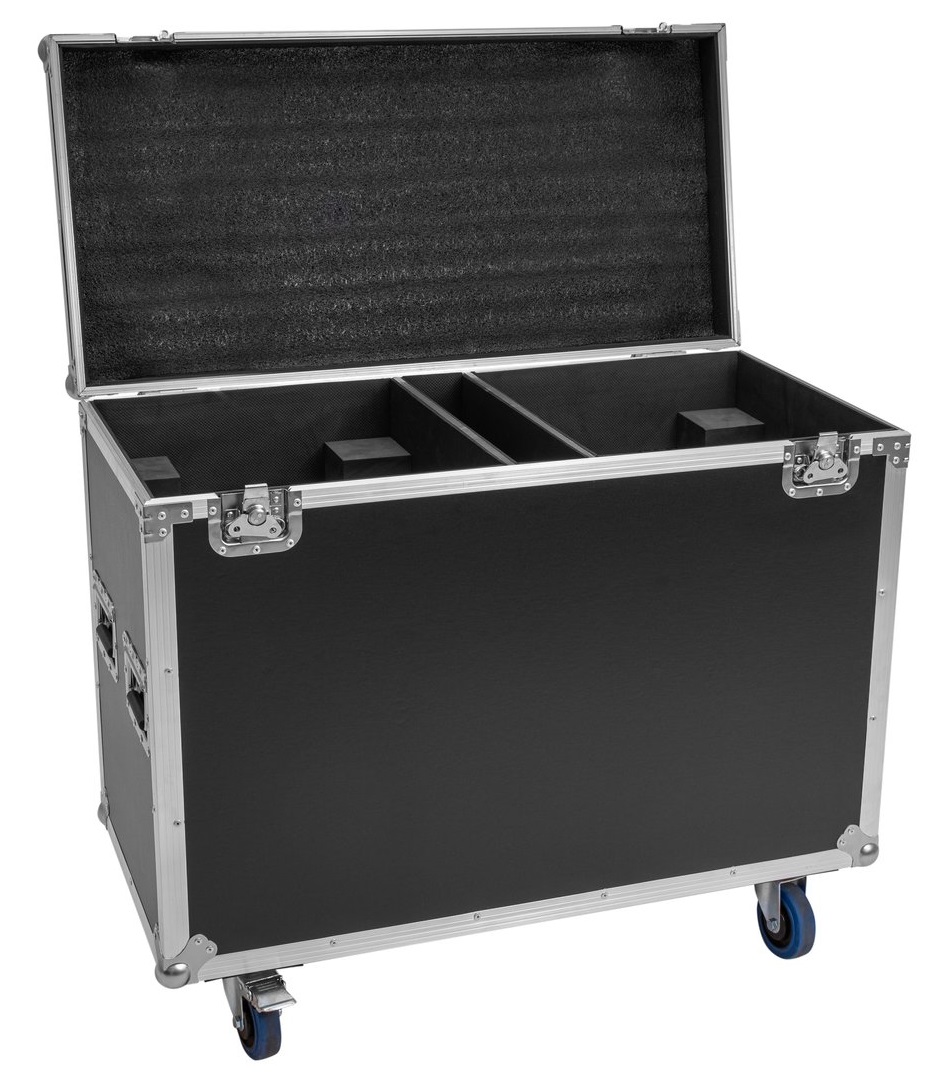 Roadinger Flightcase 2x IP TMH-H760 con ruedas 2x IP TMH-H760