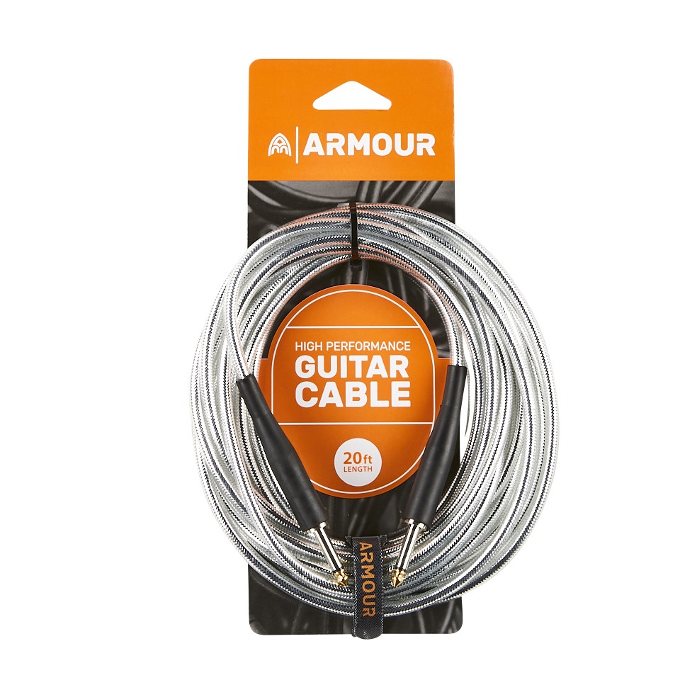 Armour GC20S Jack 6M Plata Transparente Ashton GC20S