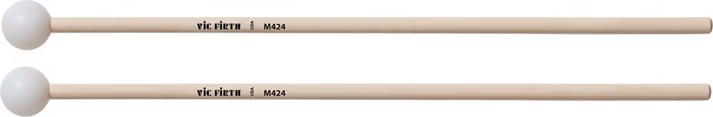 Vic Firth Mazas M424 Vf Teclado Articulate Series Nylon - Hard (1\") PVFM424