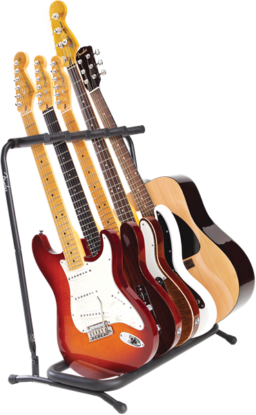 Fender Multi-Stand 5. Soporte suelo para 5 guitarras Multi-Stand 5