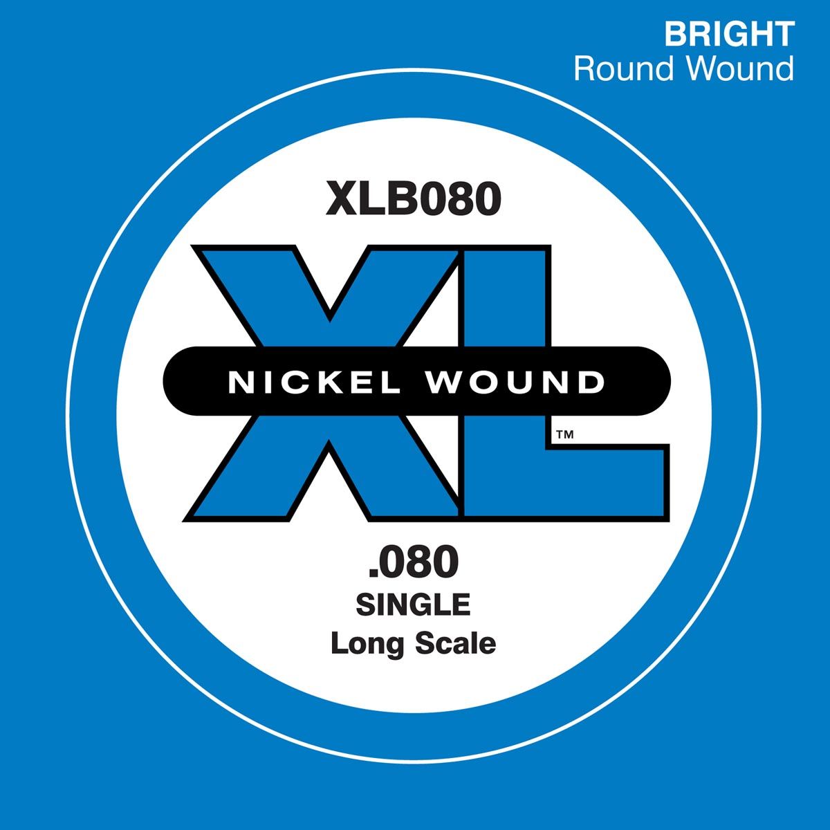 D´addario XLB080 Cuerda Suelta para Bajo XLB080
