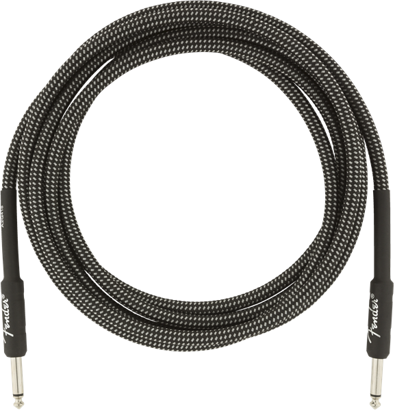 Fender Profesional Cable Guitarra Jack Mono a Jack Mono Tweed Grey. 3 Metros Jack Mono a Jack Mono Tweed