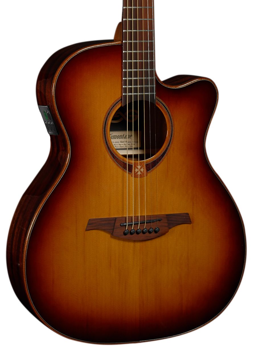 LAG T118ACE-BRS Guitarra Electro Acústica Tipo Auditorium con Cutaway Serie Tramontane T118ACE-BRS