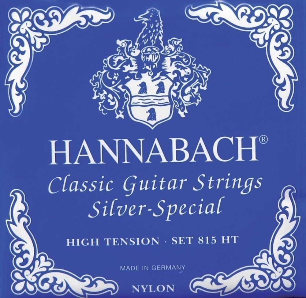 Hannabach 815HT Blue High Tension Cuerdas para guitarra clásica 815HT