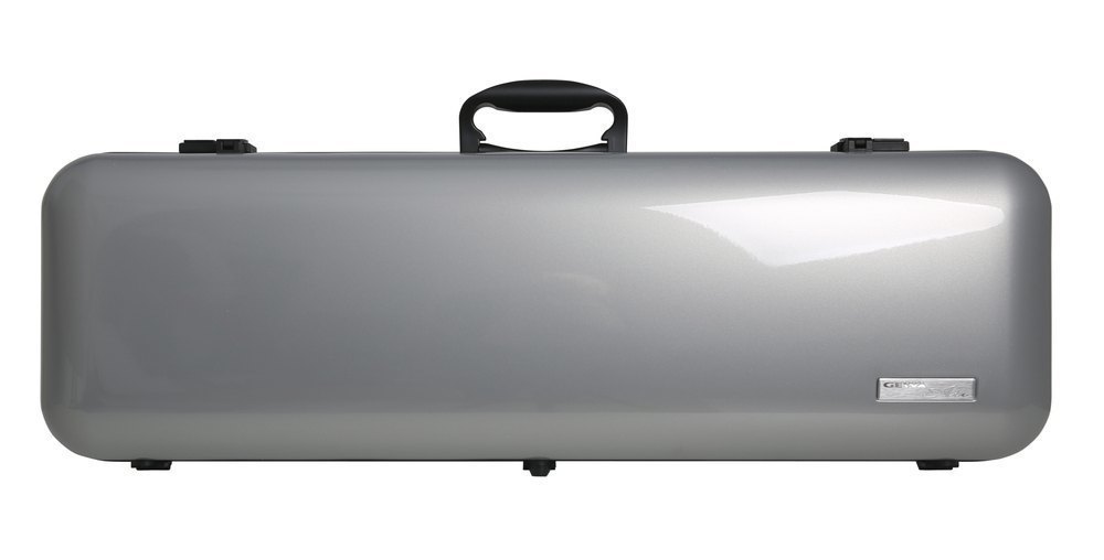 Gewa 316420 Estuche Violín Air 2.1 Plateado Metalizado Brillante 316420